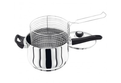 Judge Vista Stainless Steel Deep Fryer and Chip Pan (22cm)